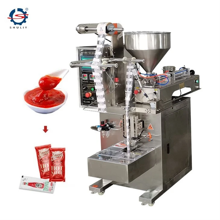 Small bag ketchup packaging machine1